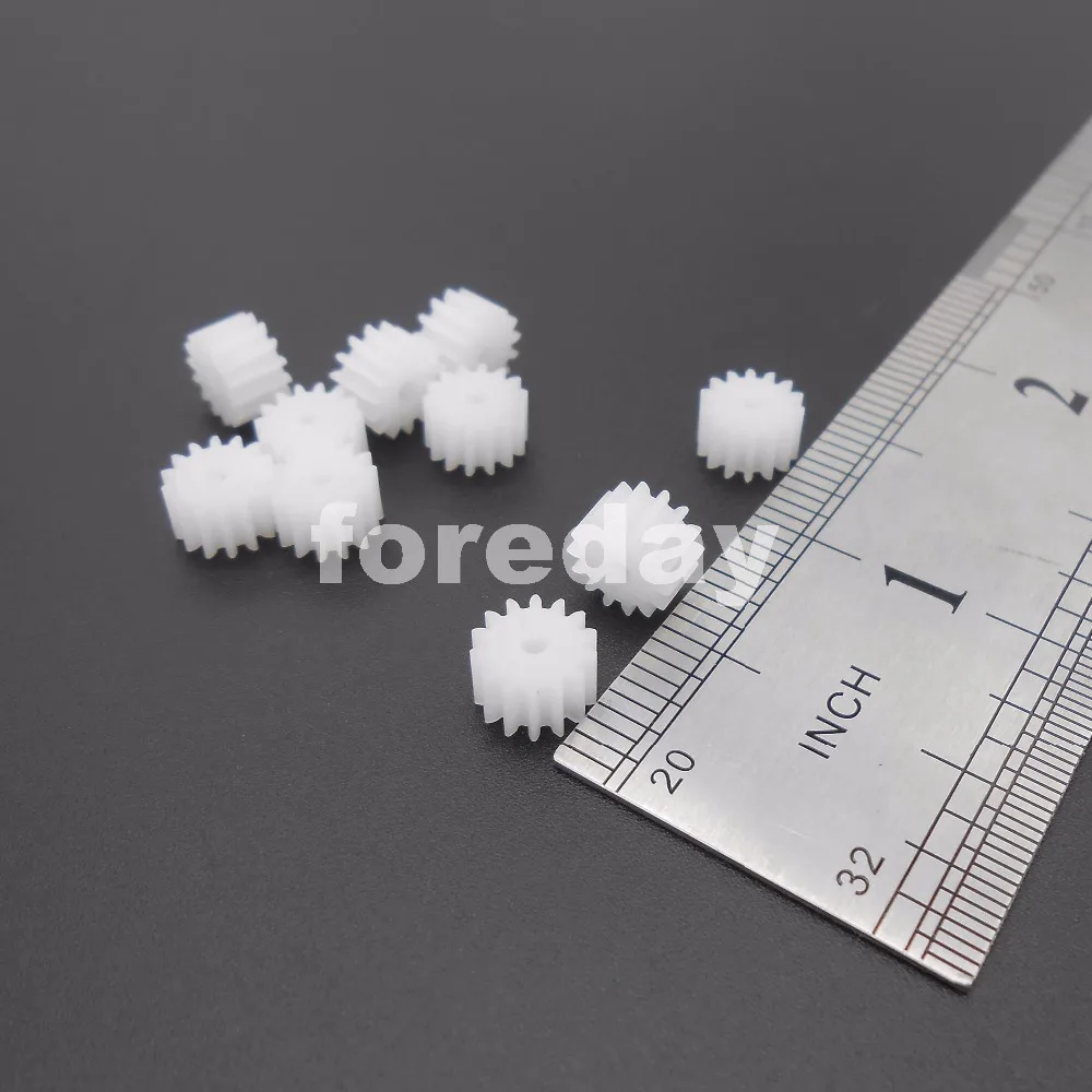 

1000PCS 0.5M 14T 2A 1.95MM Plastic Spur Gear 0.5 Modulus T=14 Aperture: 2mm DIY Model Accessories NEW HQ 1000PCS/LOT *FD224X1000