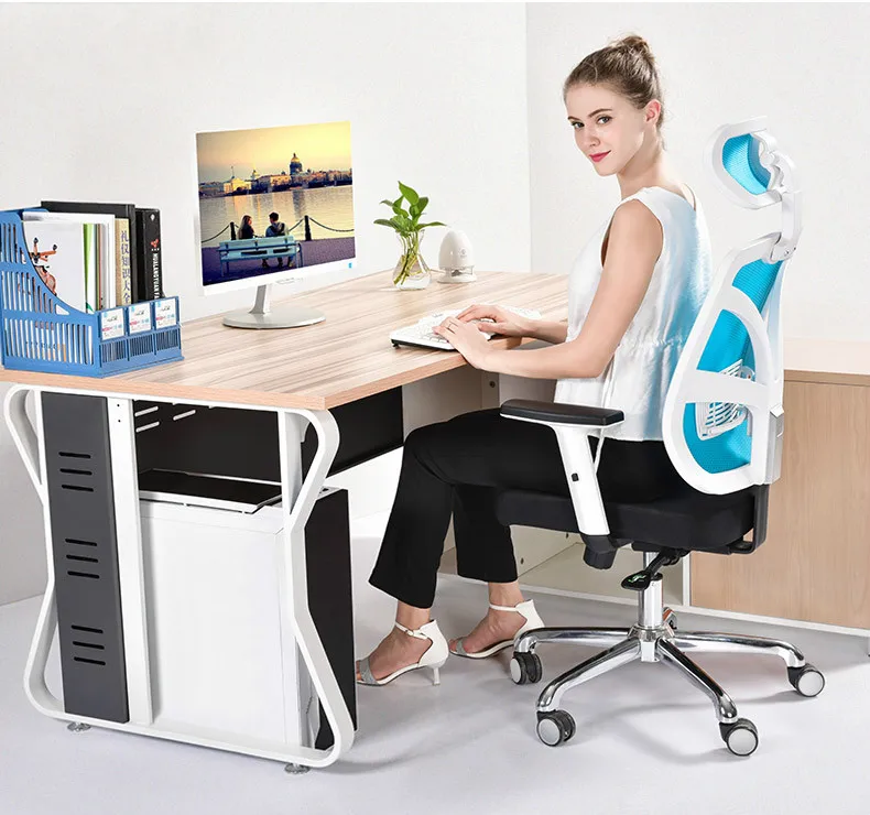 Офисный Компьютерный стул, домашний сетчатый поворотный подъемный стул Boss, современная простая эргономичная, игровая кресло Silla Oficina Cadeira