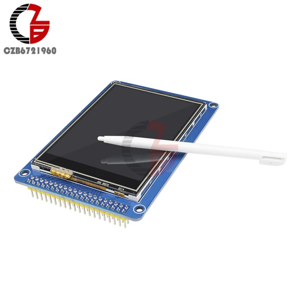 Сенсорный ЖК дисплей 3 2 дюйма 320x240 TFT панель SSD1289 Сенсорная контроллера со слотом