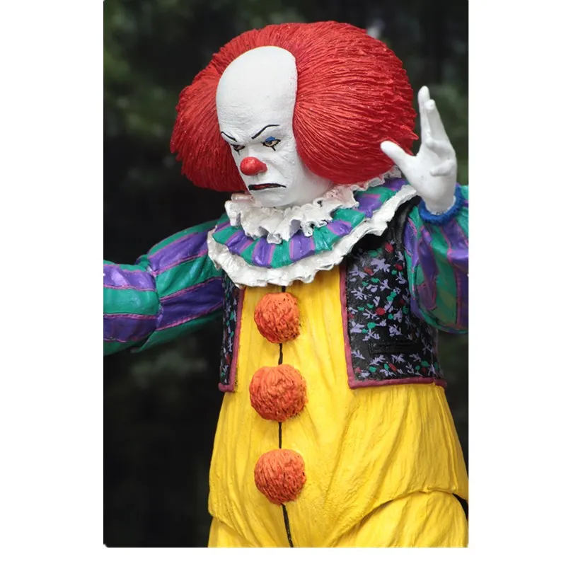 18 см NECA IT Pennywise Joker 1990 Stephen King It Clown PVC экшн фигурка Коллекционная модель игрушки для