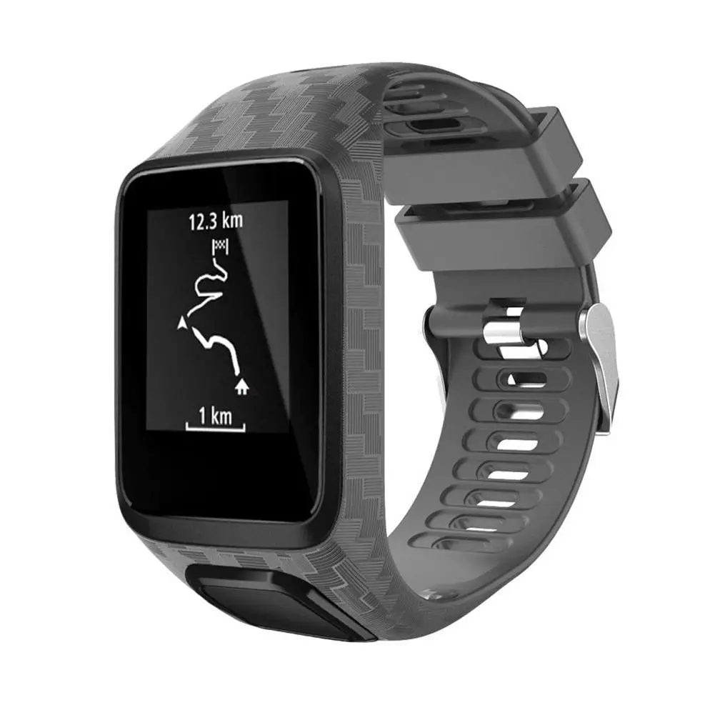 Сменный силиконовый ремешок для наручных часов Tomtom Runner 2 3 Spark 3 Adventurer Golfer 2 Sports gps для бега браслет