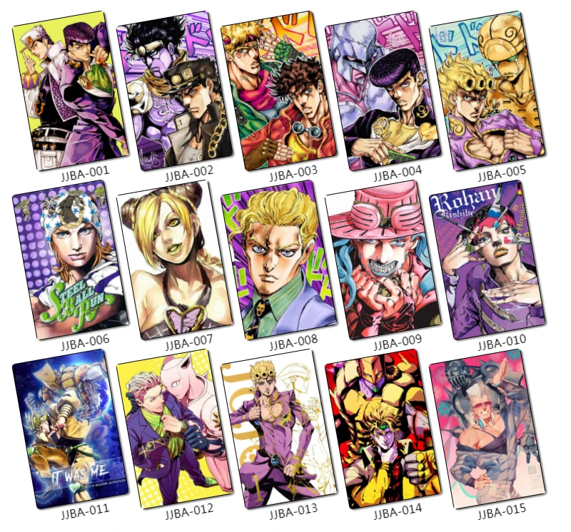 35 шт. JJBA Character sticker s Jotaro DIO yoono Giovanna Kira Yoshikage Higashikata аниме Глянцевая наклейка