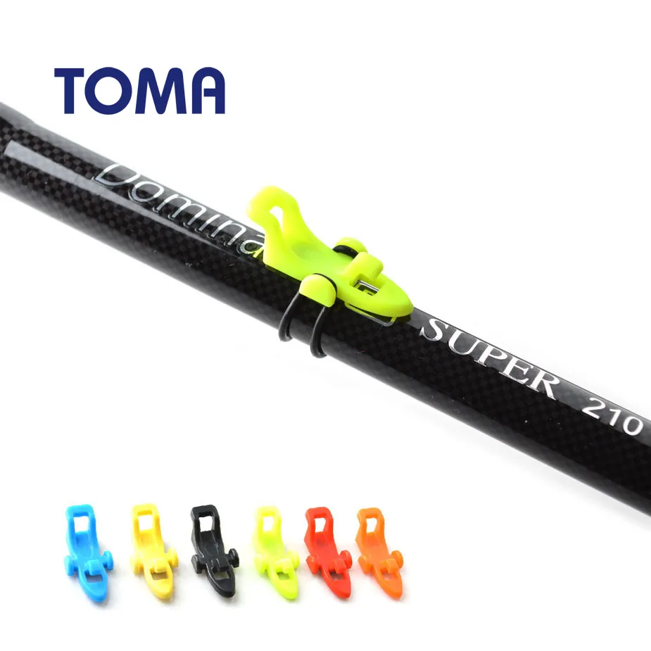 Underholde Lækker gullig TOMA 3Bags Fishing Accessories Rod Clip O shaped Ring 28mm Mix Colors Lure  Rod Hanging Bait Plastic Tool Fishing Gear|Fishing Tools| - AliExpress
