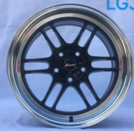 ENKEI 17 дюймов 4X100 5x114 3 бронзовые белые цветные Автомобильные Колесные диски из