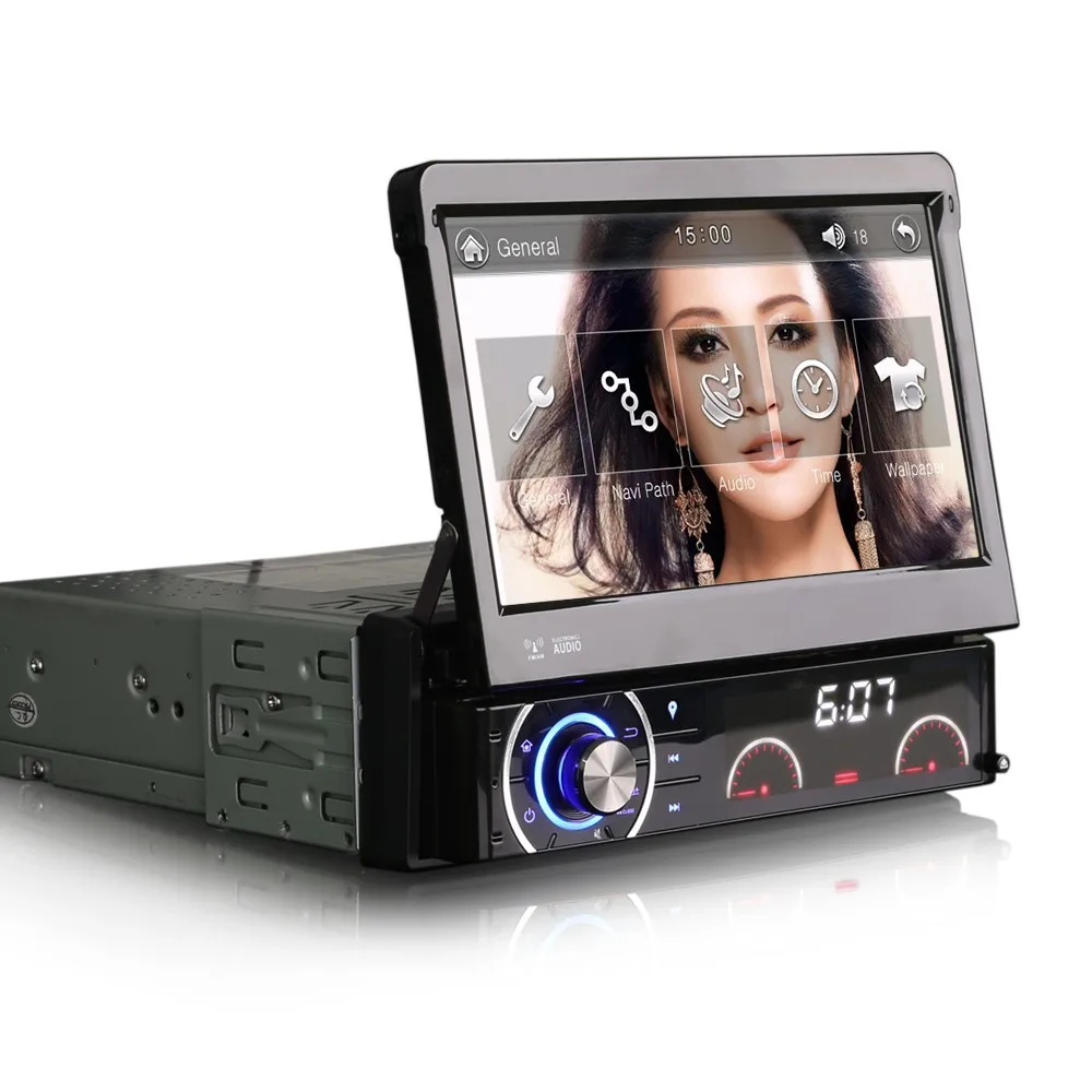 Best 7" Touch Screen 1 Din Car DVD Single Din Car Radio One Din Car GPS Car Recorder Input & Motorized Screen Detachable Front Panel 20 Best 7" Touch Screen 1 Din Car DVD Single Din Car Radio One Din Car GPS Car Recorder Input & Motorized Screen Detachable Front Panel 20