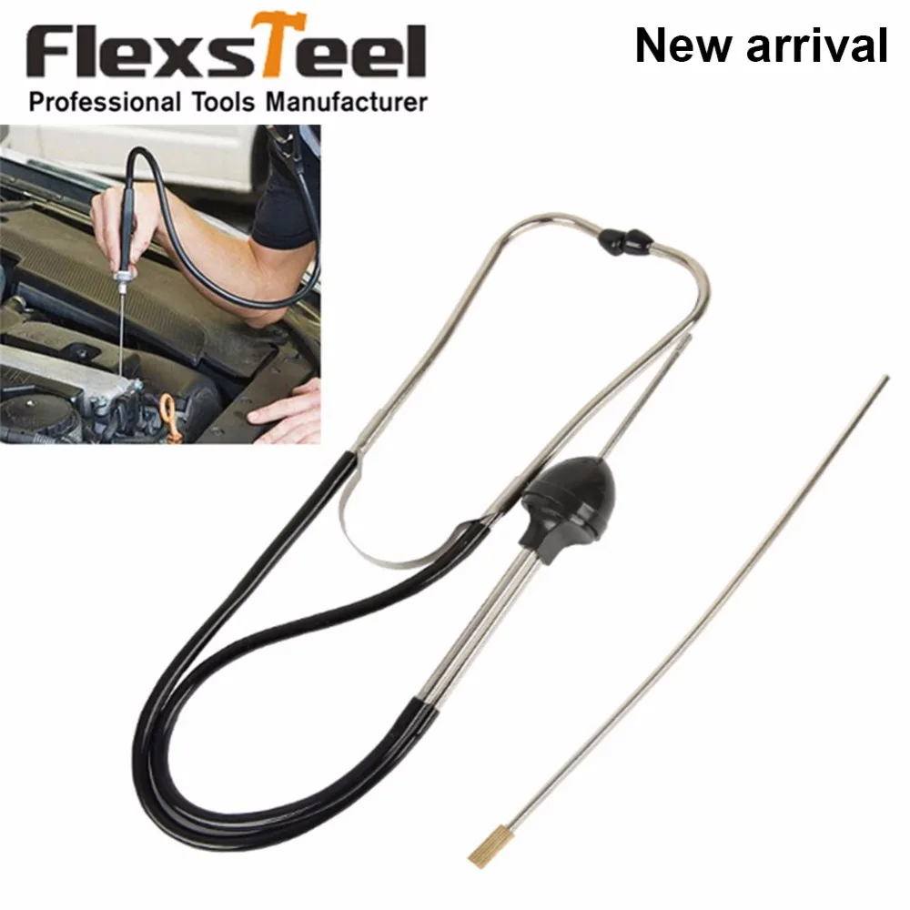 

Flexsteel Auto Diagnostic Tools Car Engine Block Stethoscope Automotive Tools Auto Repair Tools Diagnostic Tool Engine Analyzer