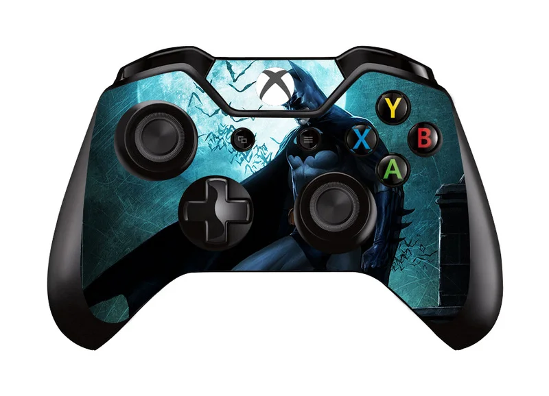 

Batman Sticker Vinyl Protective Decal Skin Cover For Microsoft XBOX ONE Gamepad Skin For Xbox one Controller Joystick