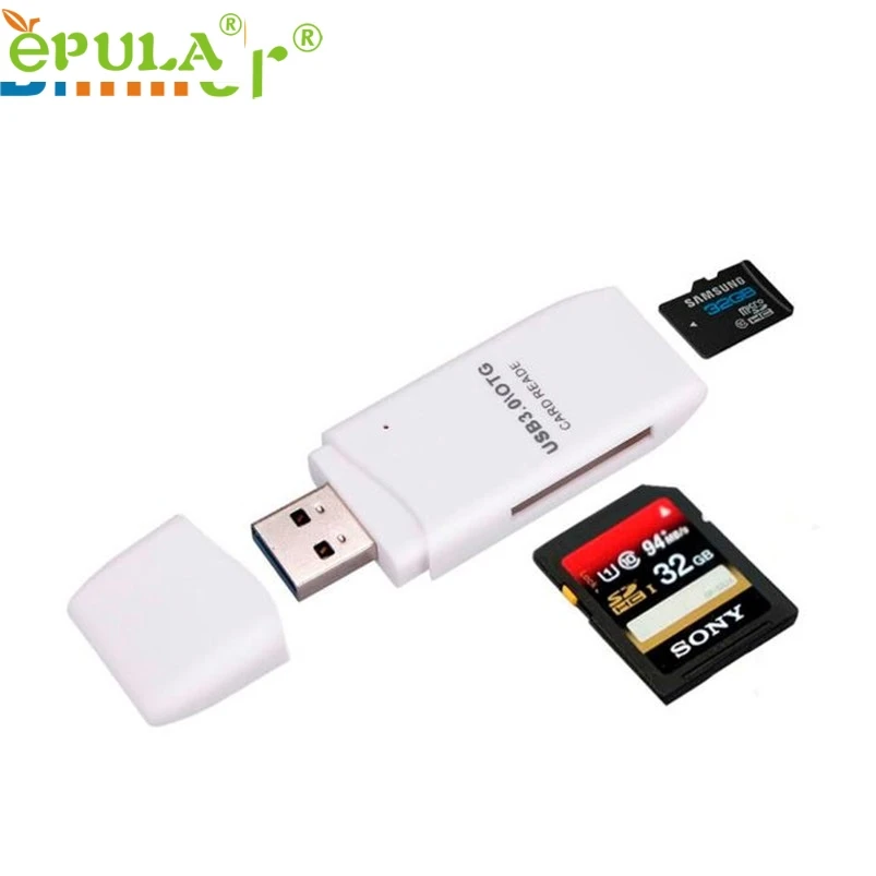 

Binmer SimpleStone MINI 5Gbps Super Speed USB 3.0 Micro SD/SDXC TF Card Reader Adapter 60310 mosunx
