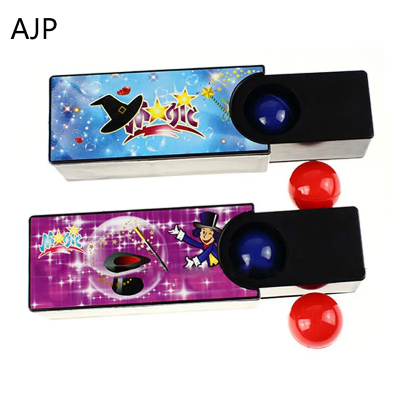 AJP Magic Box Empty Boxes Out of The Ball Magic Tricks Kids Toy Close