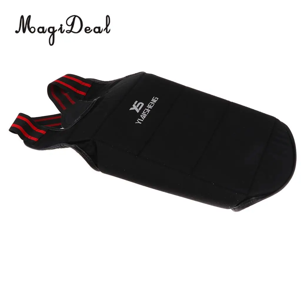 MagiDeal Unisex Karate Chest Guard Taekwondo Martial Art Chest Body Protector for Boxing Sanda Training Application S/M/L/XS/XL