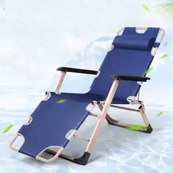 Односпальная раскладная кровать для взрослых/Детская кроватка сверхмощный металлический каркас портативный шезлонг кресло-трансформер