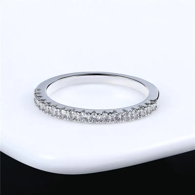 Корейские модные обручальные кольца Золотой Цвет Цирконий rhinestone cz promise кольцо
