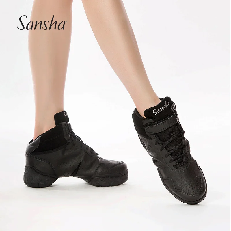 Sansha Dance Sneakers Women Men Superior Leather Modern Salsa Jazz