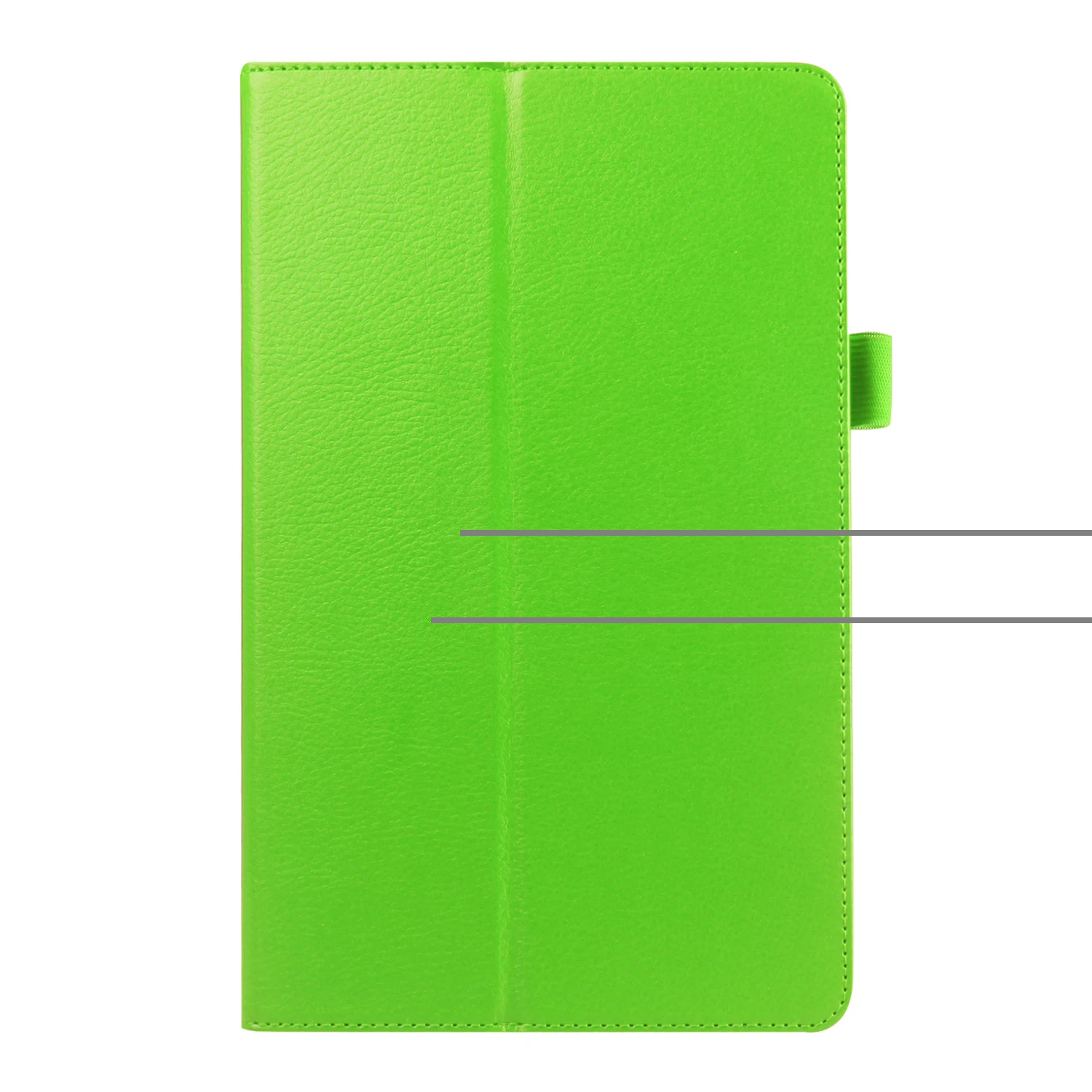 Защитный флип-чехол из искусственной кожи с зернистой текстурой для samsung Galaxy Tab 2, 10,1 дюймов, GT-P5100, P5110, P5113, умный чехол для планшета+ пленка+ ручка - Цвет: green