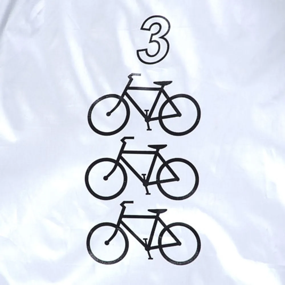 

L200*105*110 Universal Waterproof Bicycle Bike CoverRain Dust Protector Cycling Accessory Riding Outdoor Sports with Storage Bag