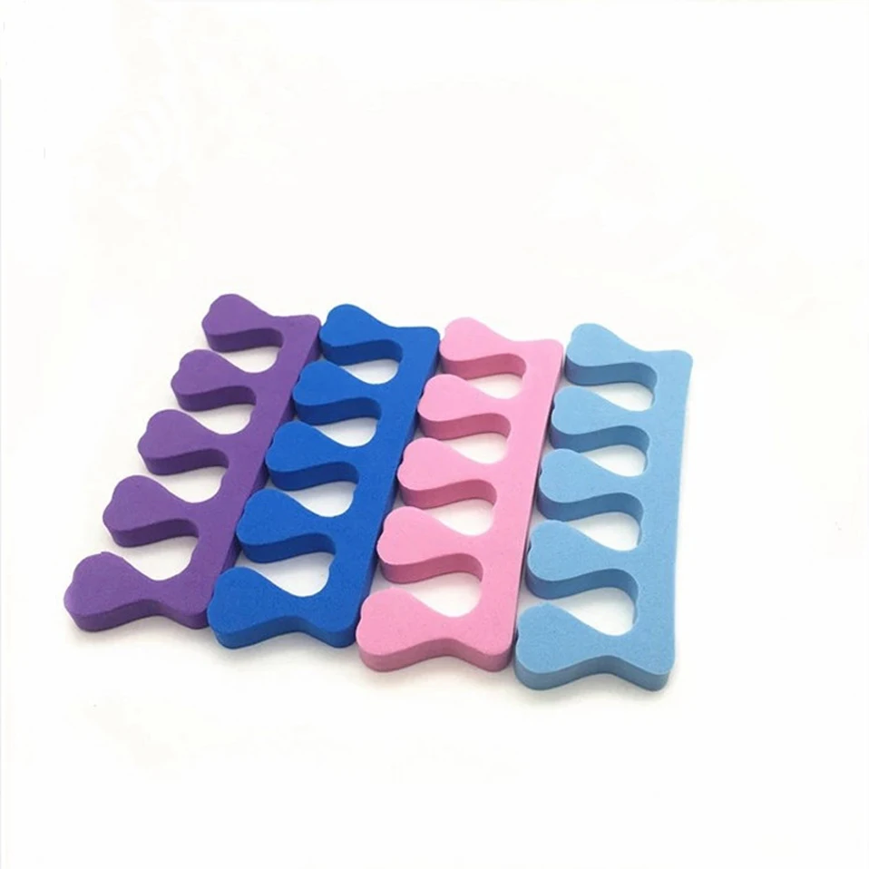 10Pcs Soft Foam Sponge Toe Separators Popular Finger Separator Dividers Nail Art Manicure Pedicure Nail Gel Tools (4)