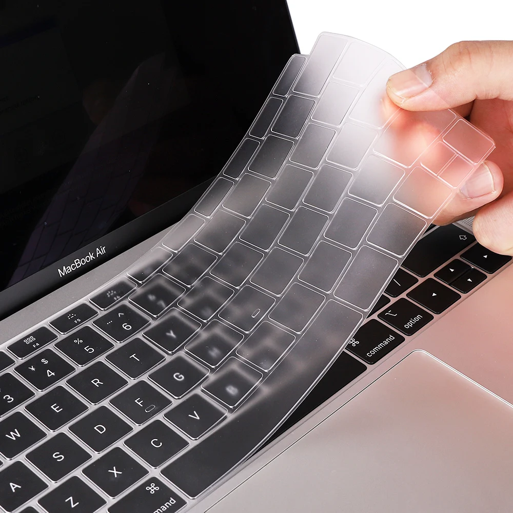 

Redlai US Transparent TPU Keyboard Cover Film Skin Protector for New 2018 Macbook Air 13 Inch Model A1932