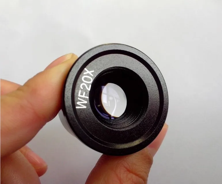 2 шт WF20X/10 мм окуляры для стереомикроскопа оптические линзы с монтажным размером 30,5 мм