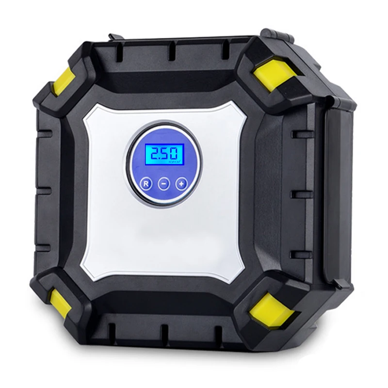 

EAFC Digital Tire Inflator Portable 12V Car Air Compressor Pump 60PSI Auto Air Compressor for Car Bicycles Motorcycles