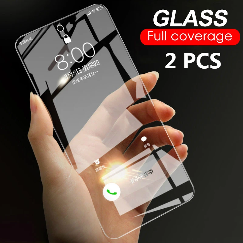 

2 PCS/Lot tempered glass for Huawei P smart 2019 P30 P20 Pro P10 lite Glass film 9H screen protector for Honor 8X 8A 8C 10i 20i