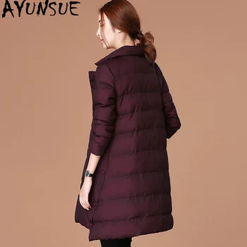 

AYUNSUE 2020 Parka Winter Jacket Women Long Warm Padded Coat Korean Parkas Winter Coats Camperas De Invierno Mujer D866C8 KJ2573