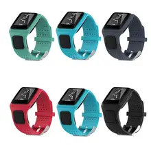 Для TomTom мульти-спортивные часы c GPS для TomTom Runner 1 наручные спортивные фитнес-браслет ремешок Мягкая силиконовая Замена