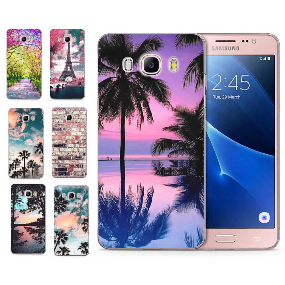 For Samsung Galaxy A3 A5 2016 2015 2017 prime J1 J2 J3 J5 J7 G530H S8/plus Note 8 TPU Silicon Tree Tower Scenery Cover Case C097 |