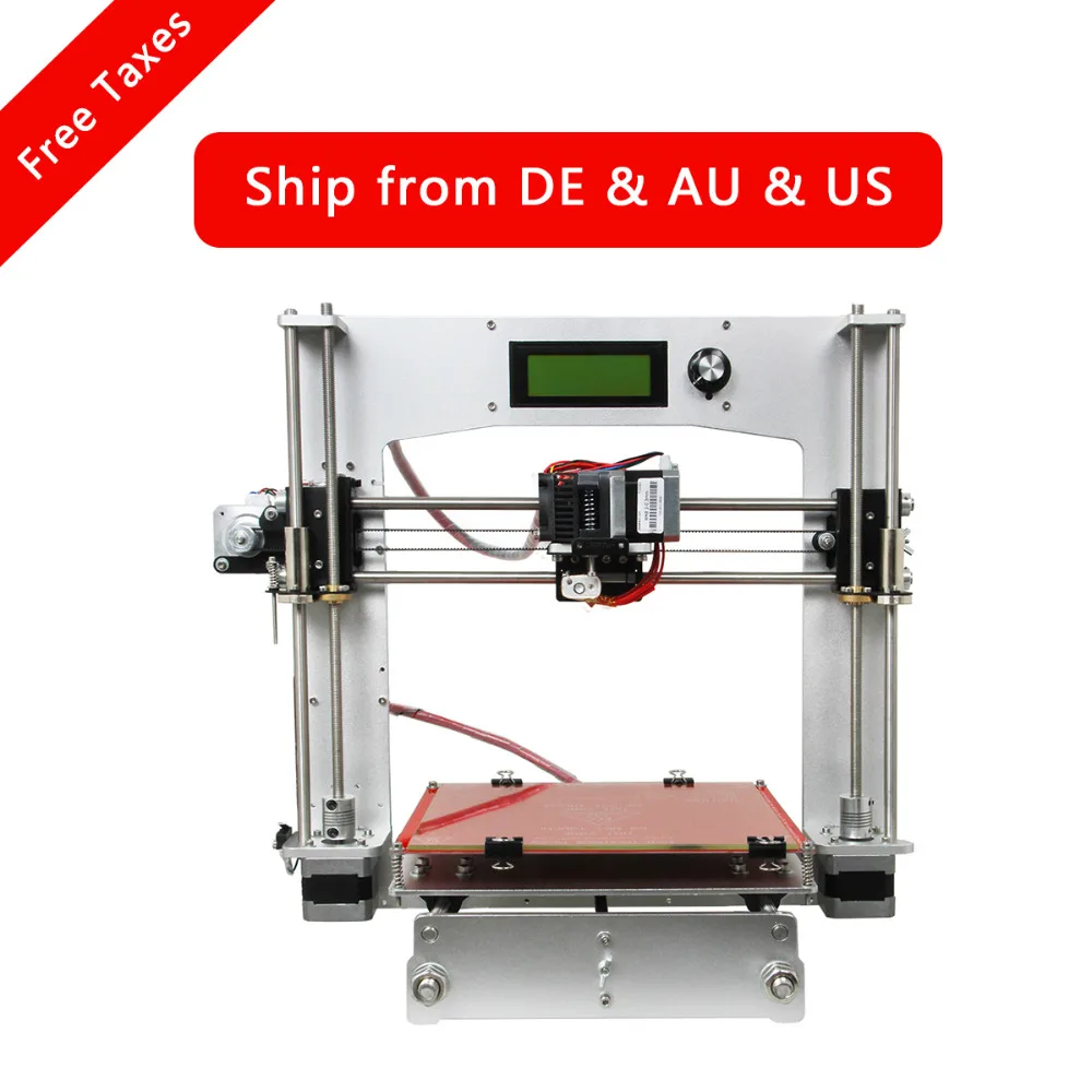 3D принтер Geeetech комплект для самостоятельной сборки новейший алюминиевый Reprap Prusa