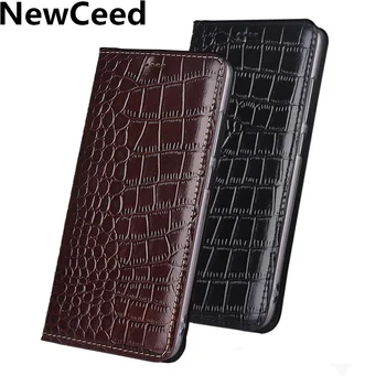 

Genuine Leather Magnetic Flip Case Card Holder For Huawei Honor Play4T/Play4T Pro/Honor 9A/Enjoy 10e/Nova 5t Holster Stand Coque