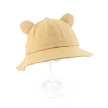 Для маленьких девочек и мальчиков летняя кепка дети милые мультяшная ведро шляпа малышей дышащие летние шапки