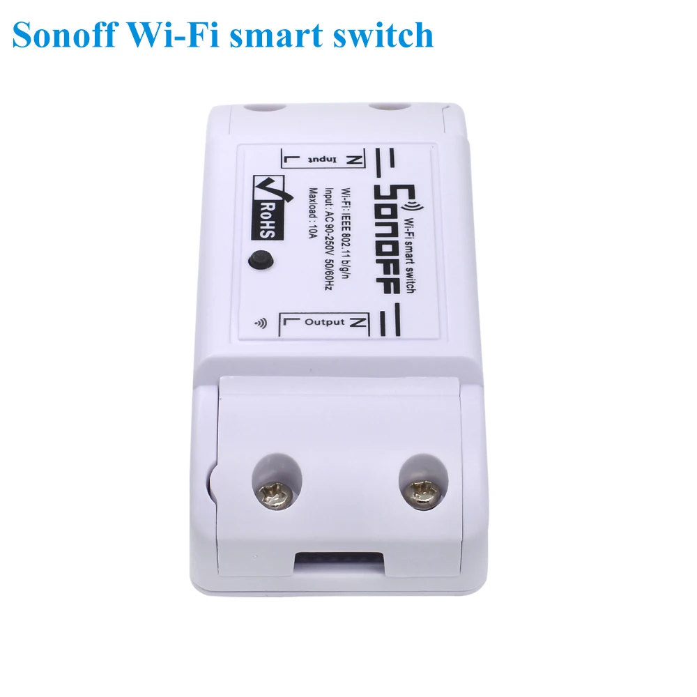 Sonoff Basic Wifi smart Switch Wireless Remote control Light Smart Home Automation Relay Module Controller Work with Alexa nest |