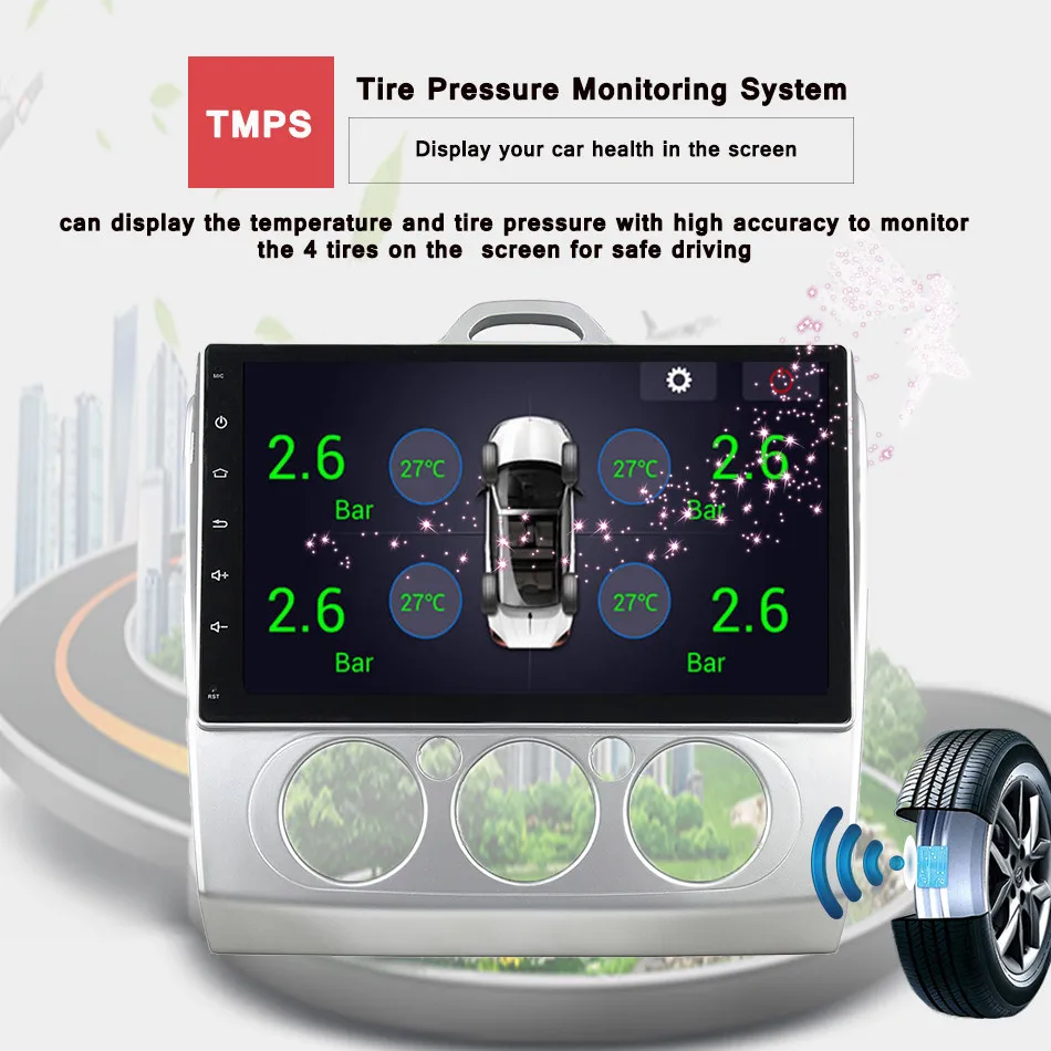 Clearance Octa Core Android 9.0 Fit Ford FOCUS /MONDEO/S-MAX /CONNECT 2005 2006 2007 2008 2009 10 11 Car DVD Navigation GPS Radio System 14