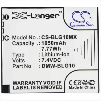 

Cameron Sino 1050mAh battery for LEICA D-Lux Type 109 BP-DC15 for PANASONIC Lumix DMC-GF3 GF3C GF3K GF3W GF5 ZS60