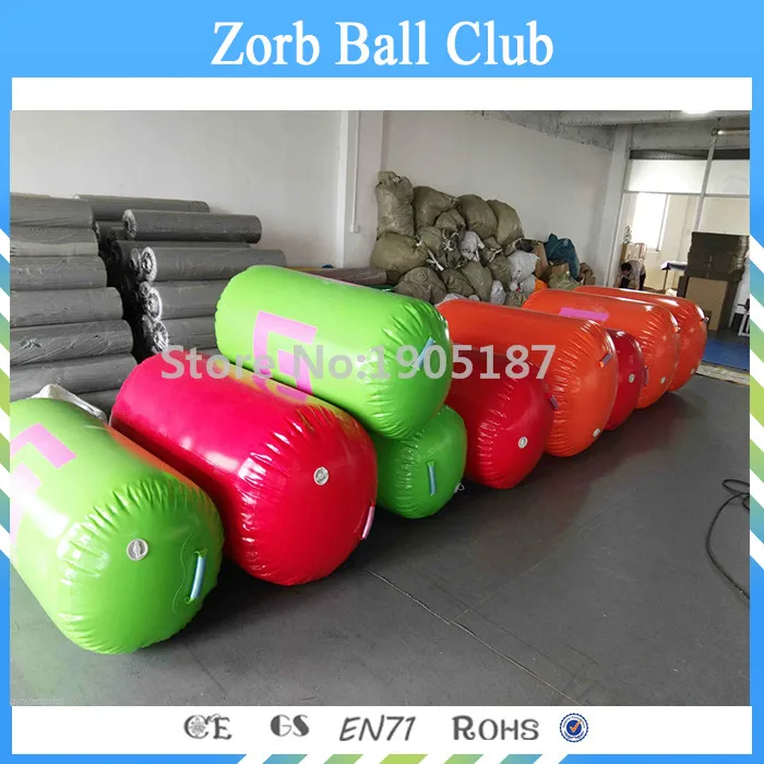 

Free Shipping Customzied 2 pieces 150cm Length Fitness Inflatable Air Track Gymnastic Air Roller Kit Track for Indoor Sports