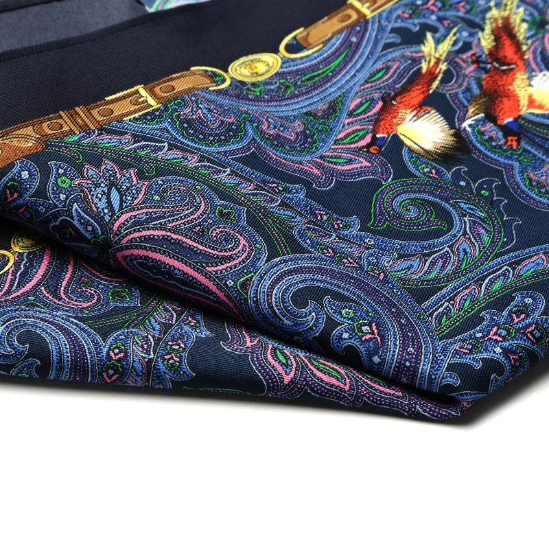 New Arrivals High Quality Fashion Pocket Square Handkerchief For Men Print Floral Paisley Jacquard