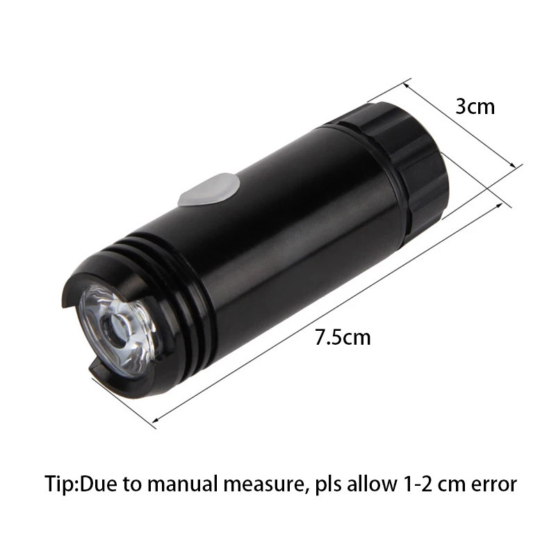 Bicycle Light Mini Portable Front USB Charging Headlight Handlebar Lamp MTB Road Bike Flashlight LED Cycling Bright Light LT0103 (6)