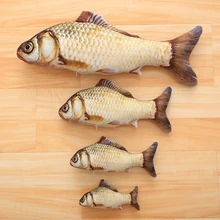 Carp Fish Toy Cat Plush Creative 3D Fish Shape Cat Toy Gift Simulation Playing Toy For Pet Gifts Catnip Fish Stuffed Pillow Doll Carp Fish Toy Cat Plush Creative 3D Fish Shape Cat Toy Gift Simulation Playing Toy For Pet Gifts Catnip Fish Stuffed Pillow Doll