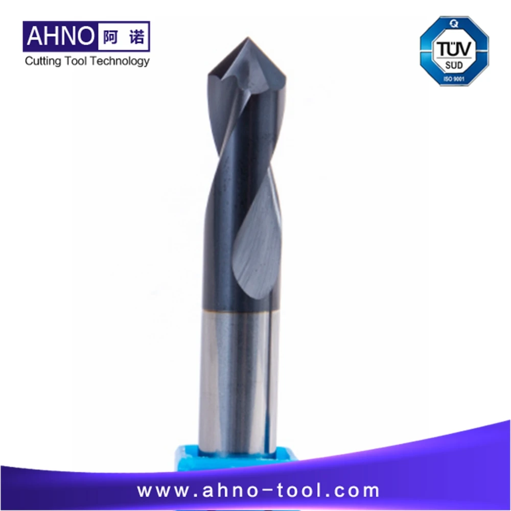 BeRay of AHNO 2 Flutes Tungsten Carbide Spotting Drill bit, Point Angle