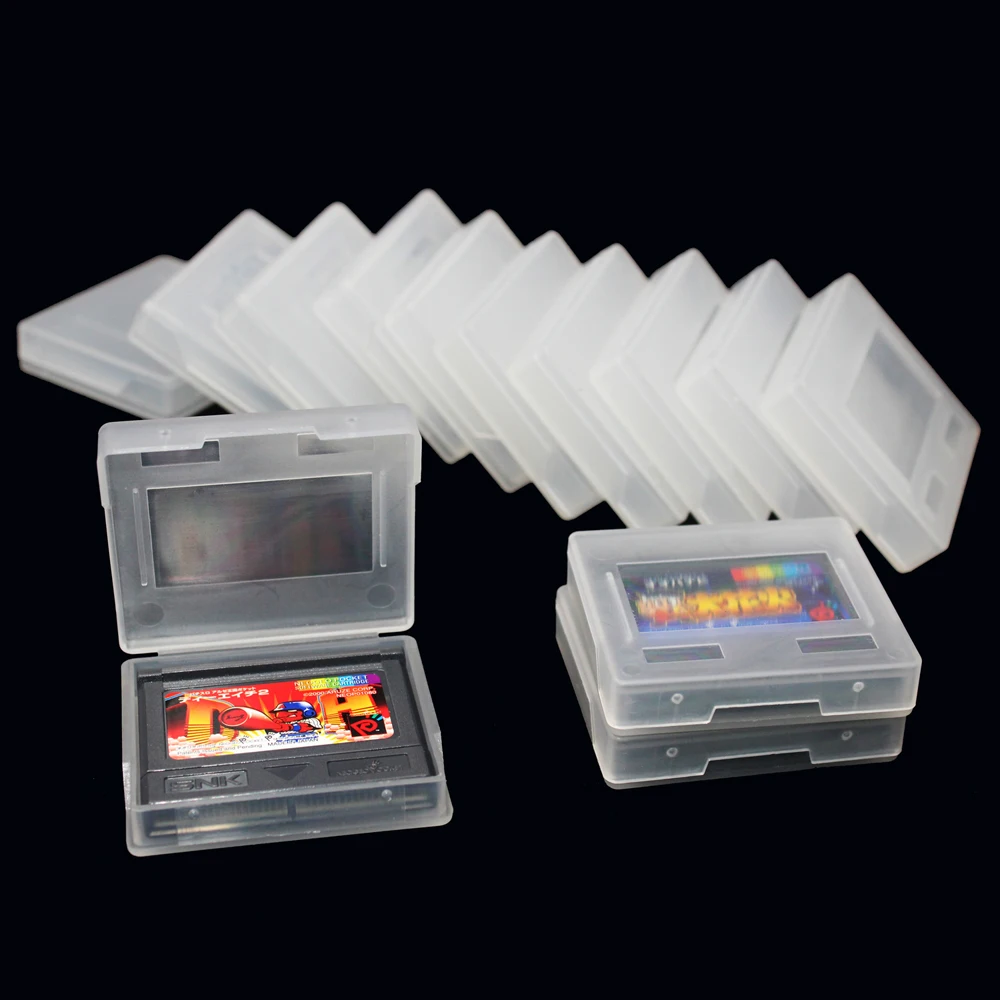 

Games Card Cartridge box Game plastic Clear cases for S-NK N-EO G-EO Pocket color N-GPC protective shell