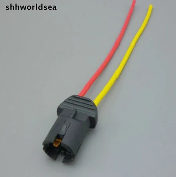 

shhworldsea 100pcs T10 connector Reading Light Plate Lamp Door Dashboard Light Wire T10 Adapter Plug Black Auto Bulb Socket