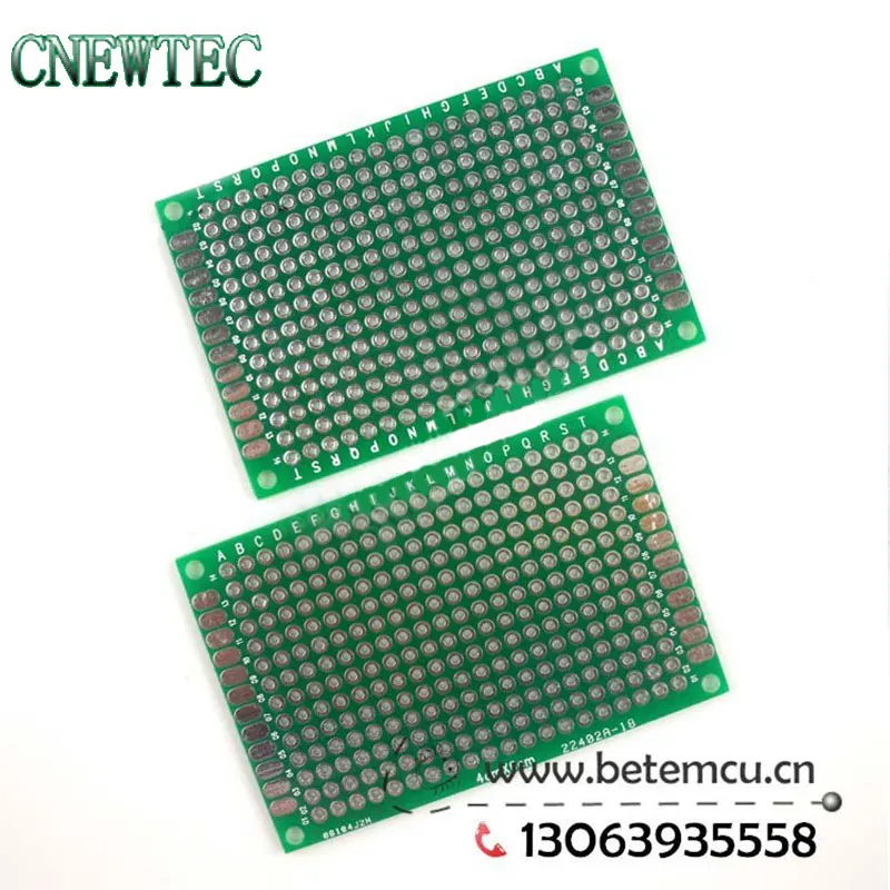 

100pcs 4x6 cm PROTOTYPE PCB 2 layer 4x6 panel Universal Board