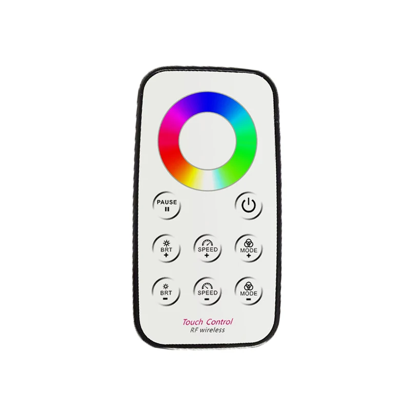 Новая настенная панель управления светодиодной RGB лентой 12 24 в радиочастотный