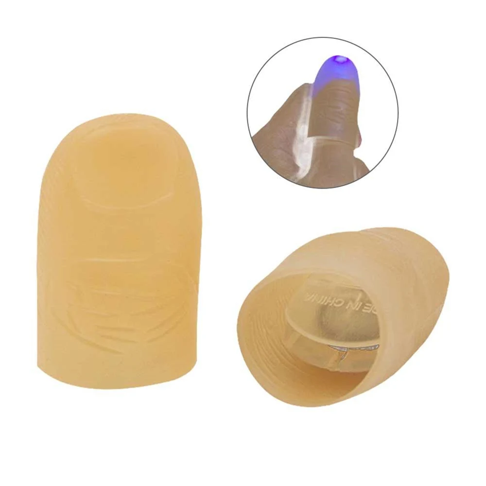 Лампочка на палец Thumbs Light Magic Prop для шоу 1 Pc Amazing