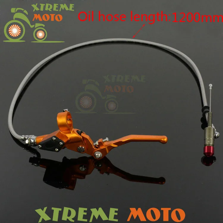 

120cm Hydraulic Clutch Lever Master Cylinder For 125-250cc Vertical Engine Motocross Enduro Motorcycle ATV Dirt Bike Off Road