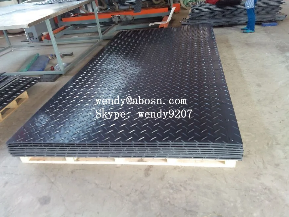 Ground Cover Protection Mats Construction Road Mat Plastic Hdpe