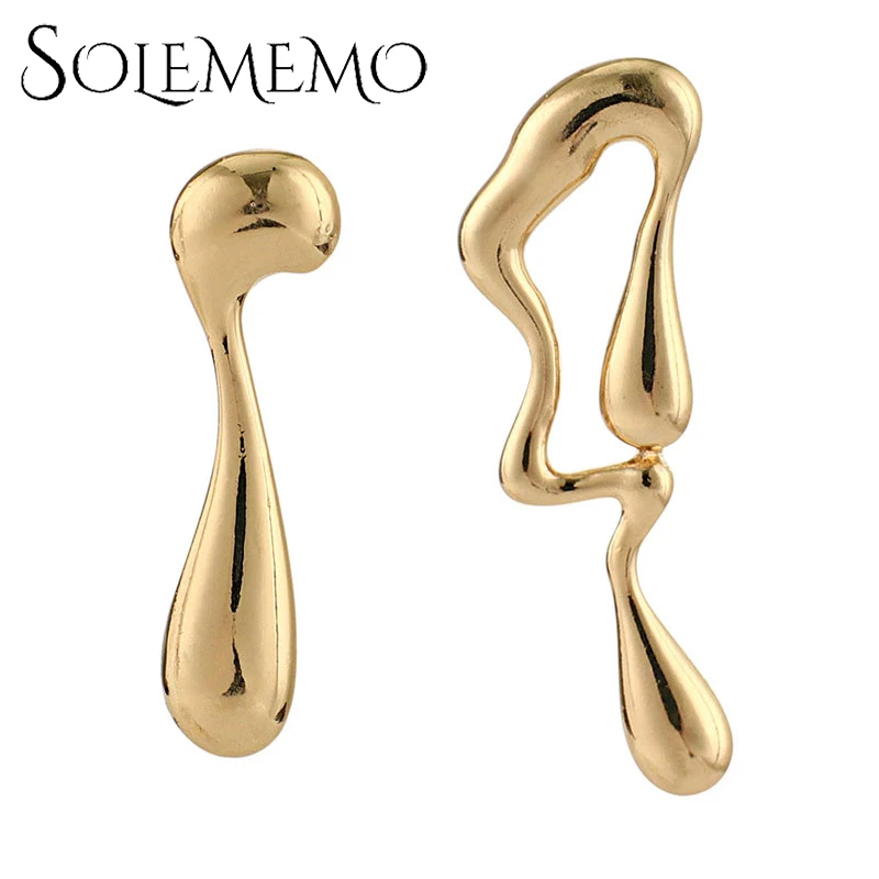Женские массивные серьги подвески Solememo эффектные очаровательные Подвесные в