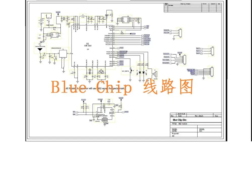 Bluetooth 4.0ble csr1010 Совет по развитию поддерживает сетка/IOT/Shared Bluetooth велосипедный замок