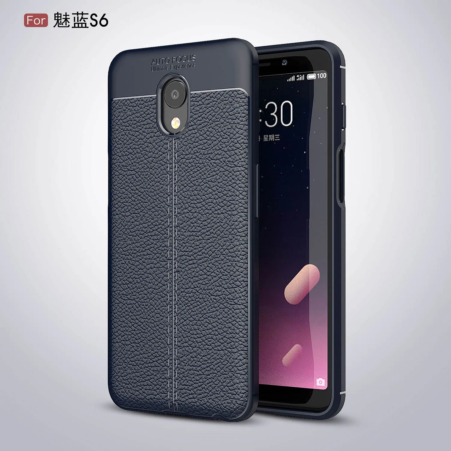 Ponsel Case Meizu M6S Cover Meizu M6s Lengkeng Pola Kasus Lembut TPU Dianxiaobao 3