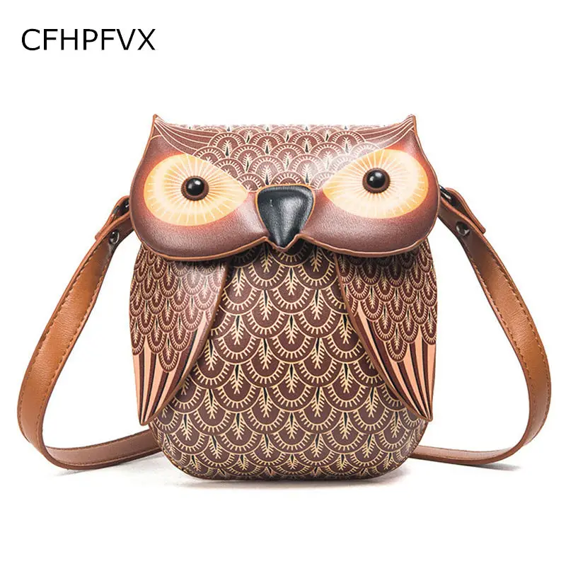 2019 Для женщин сумка животных Симпатичные Crossbody сумки Мини плеча Удобные через