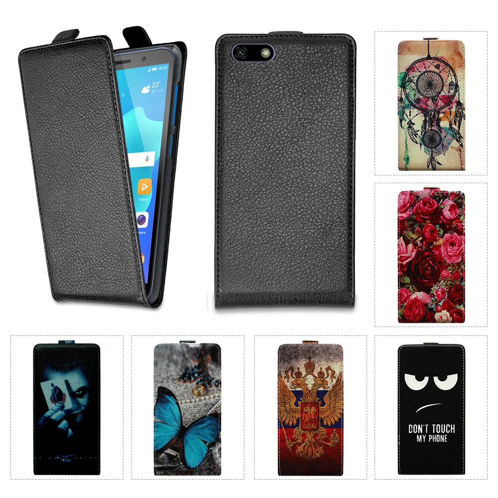 Роскошный чехол для на Honor 7A DUA L22 5 45 с откидной крышкой задней панели телефона huawei